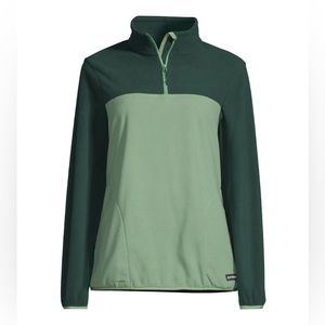 Woods fleece quarter zip, size M